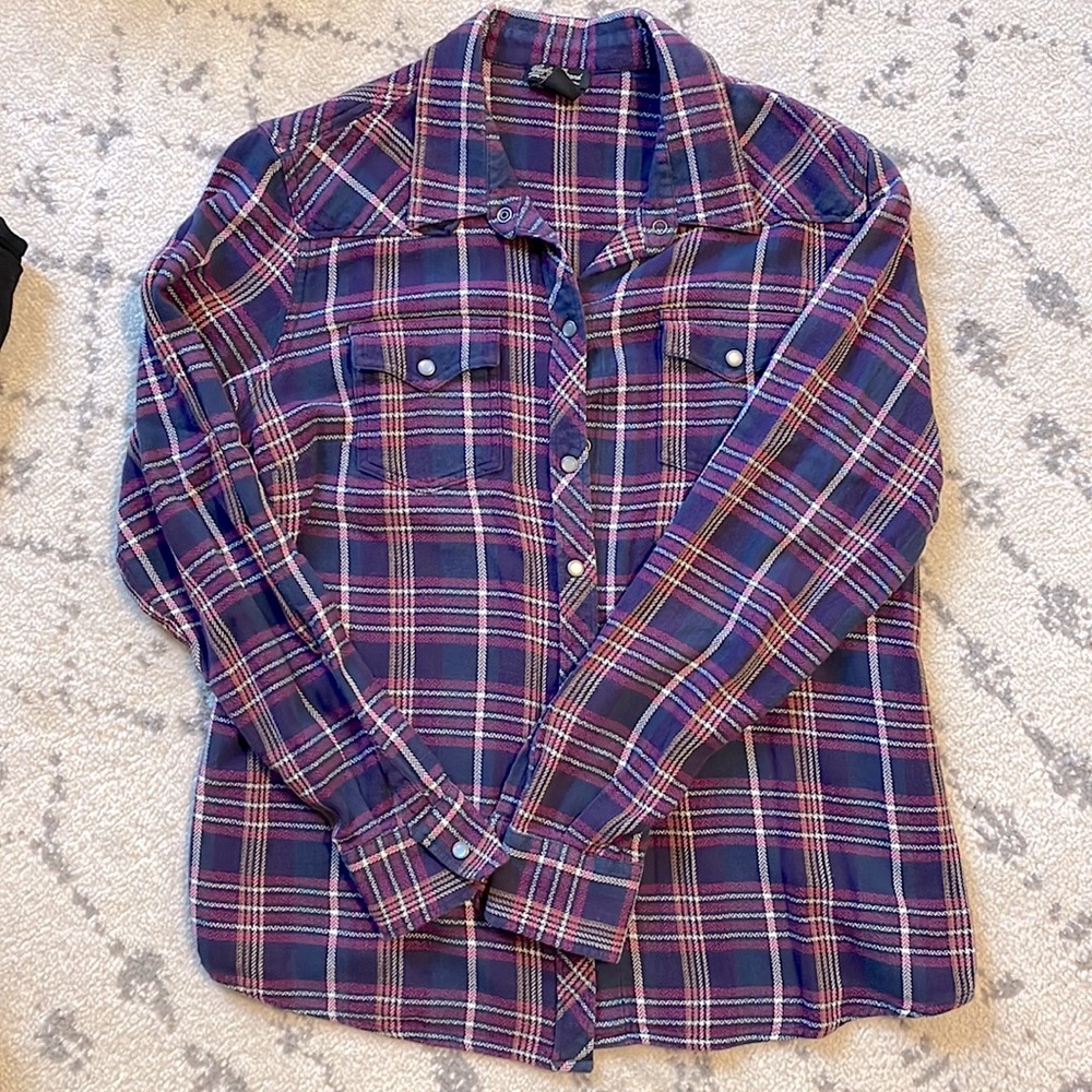 Lucky brand flannel shirt